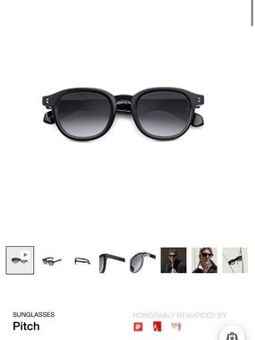 Sutyo tech powered sunglasses Black Sunglasses - Black